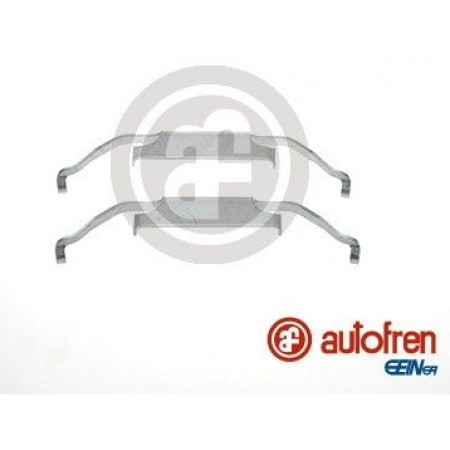 Монтажный к-кт тормозных колодок перед BMW 3/X3/5 88-11 (D42558A)