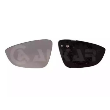Скло дзеркала (з підігрівом) VW Passat/Jetta/Passat CC 10-14/Beetle 11- (L) (6401133)