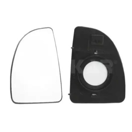 Скло дзеркала (с рамкой) Citroen Jumper/ Fiat Ducato/ Peugeot Boxer 02- (L) (6401921)