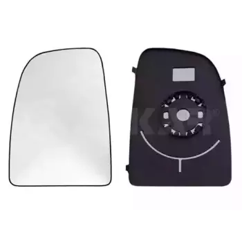Скло дзеркала Citroen Jumper/ Fiat Ducato/ Peugeot Boxer 06- (L) (6401922)