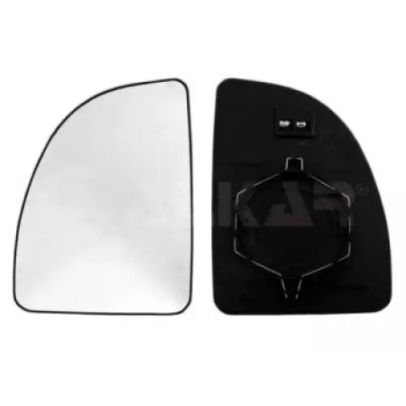 Стекло зеркала (с подогревом) Citroen Jumper/Fiat Ducato/Peugeot Boxer 02- (L) (6431921)