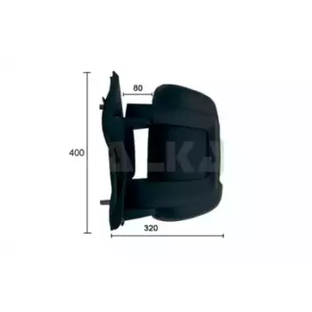 Зеркало заднего вида Fiat Ducato/Peugeot Boxer/Citroen Jumper 06- (L) (электро/подогрев/с повор.) (9225922)