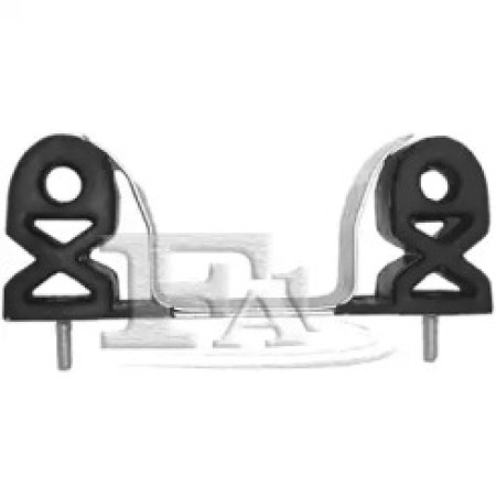 Кронштейн крепления глушителя Citroen Berlingo/Peugeot Partner 2.0 HDi 00-08 (резинометаллический) (233-929)