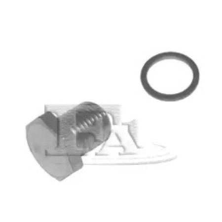 Болт слива масла + шайба Fiat Doblo 1.4 10- (M12x1.25) (257.817.011)