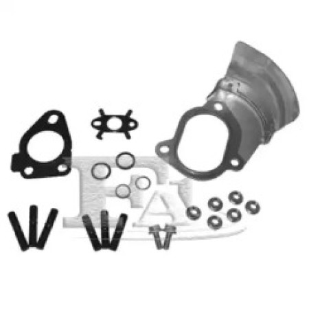 Комплект прокладок турбіни Renault Kangoo 1.5dCi 10- (80kw) (KT220240)