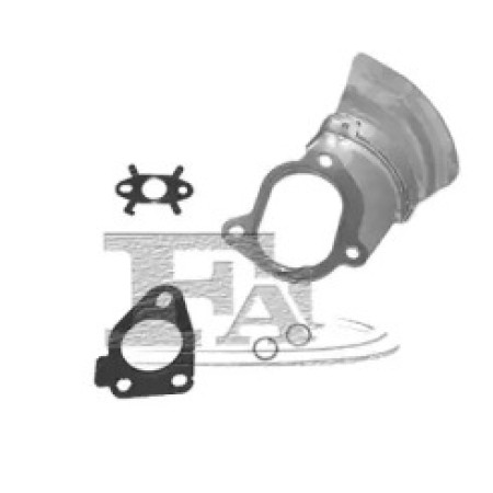 Комплект прокладок турбины Renault Kangoo 1.5 dCi 09- (80kW) (KT220240E)