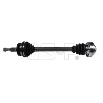 Полуось (передняя) VW T5 1.9TDi/2.0 03-15 (L) (38x27x645) (261105)