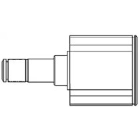Шрус (внутренний) Citroen Jumper/Fiat Ducato/Peugeot Boxer 2.2D 06- (R) (41x27x505) (610038)