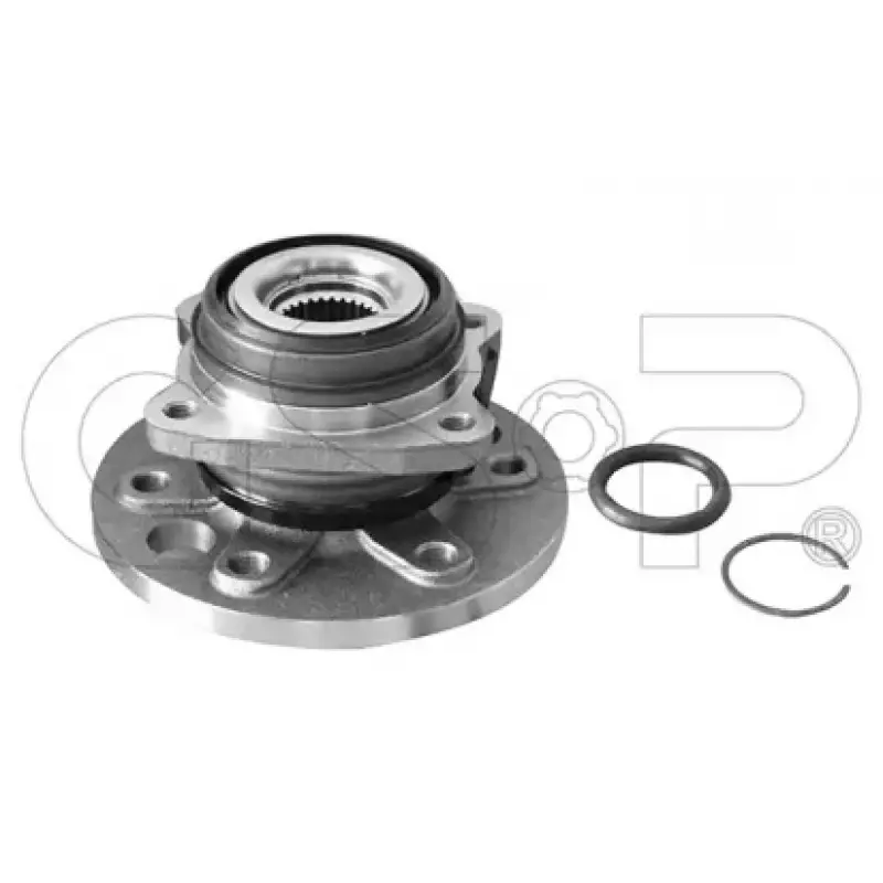 Подшипник ступицы (задней) MB Sprinter/VW Crafter 06- (однокатковый)(+ABS) (9329008K)