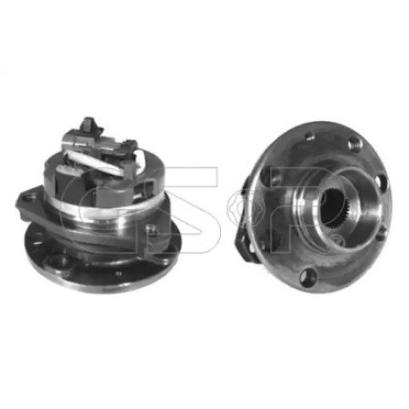 Подшипник ступицы (передней) Opel Astra G 98-09 (+ABS) (9333033)