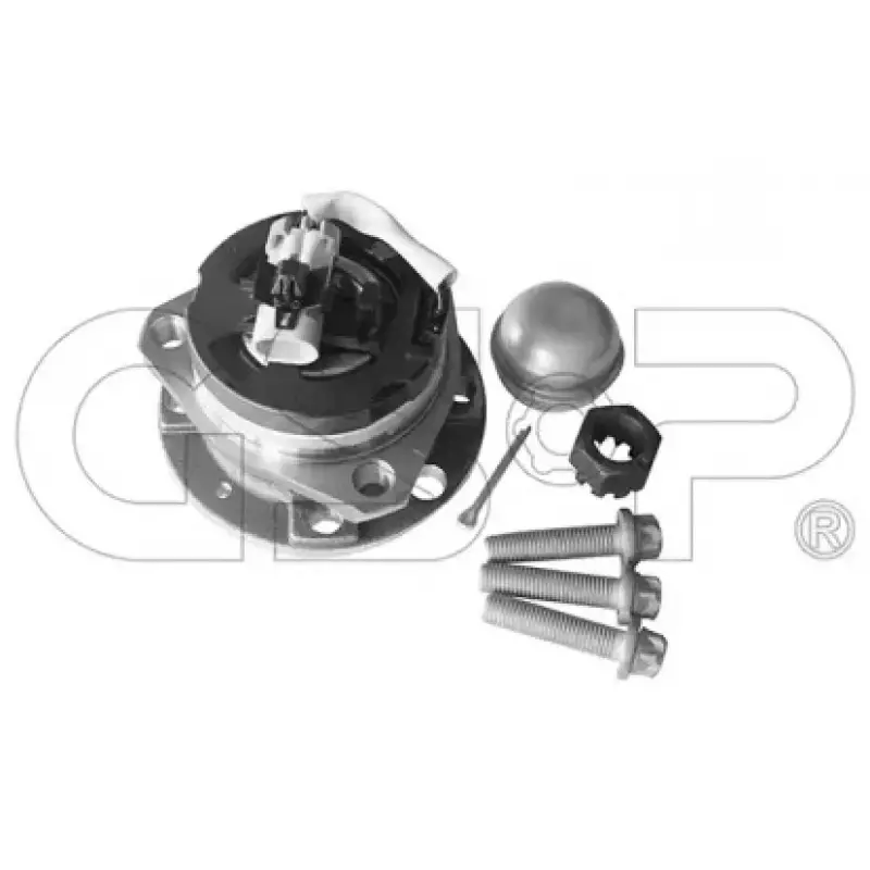 Підшипник ступиці (передней) Opel Astra G 98-09 (+ABS) (9333033K)