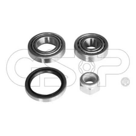 Подшипник ступицы (задней) Kia Rio 00-05/Mazda 626 82-90 (27x50.29x14.73/26.99x50.29x16.64) (к-кт) (GK0904)