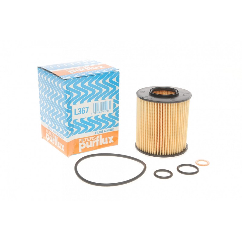 Фільтр оливний PURFLUX BMW 3 (E46, E90) , 5 (E60) 1.6, 2.0, 1.8, 2.0 L367