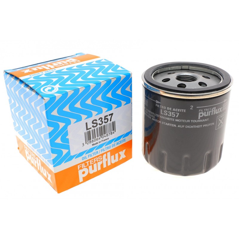 Фільтр оливний PURFLUX Ford Focus, Transit 1.0-2.3, Mazda 6 1.8, 2.0 02- LS357