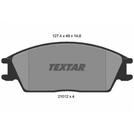Колодки гальмівні (передні) Hyundai Getz 02-10 (Akebono) (2101204)