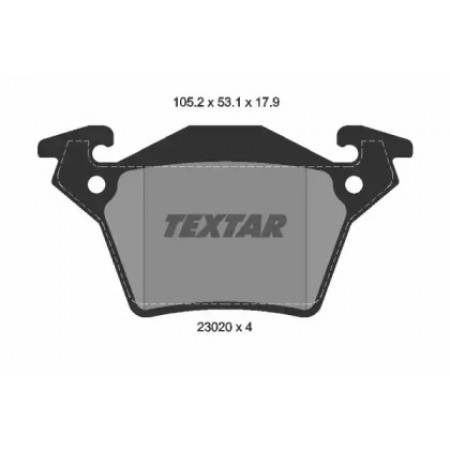 Колодки тормозные (задние) MB Vito (W638) CDI (Bosch) Q+ (2302001)