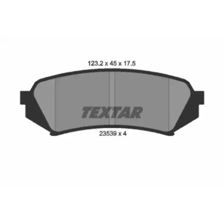 Колодки тормозные (задние) Toyota Land Cruiser 100 98-07 (2353902)