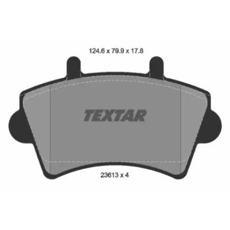 Колодки тормозные (передние) Renault Master 98- R16' (Bosch) Q+ (2361301)