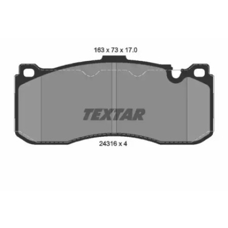 Колодки гальмівні (передні) BMW 1 (E82,E87)/ 3 (E90,E91) Perf 03-13 (Brembo) Q+ (2431601)