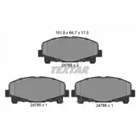 Колодки тормозные (передние) Honda Accord VIII 07-/IX 12- (Akebono) Q+ (2476601)