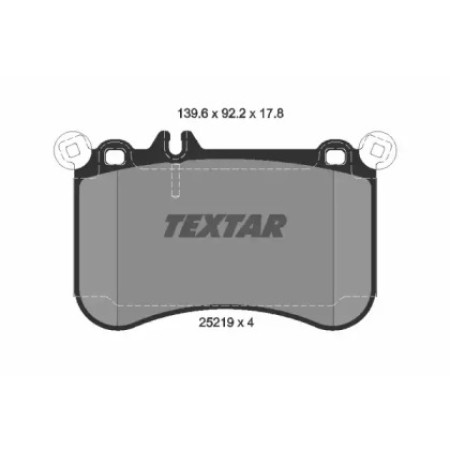 Колодки тормозные (передние) MB E-class (W212/S212) 09- /S-class (W221/C216) 05-13 (Brembo) Q+ (2521901)