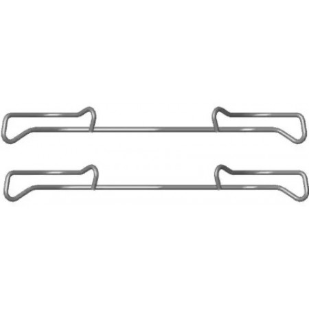Планка суппорта (переднего) прижимная (к-кт) VW Caddy III 1.2-2.0TDI 04-15 (Teves) (82076800)