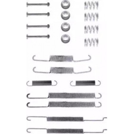 Комплект пружинок колодок ручника VW Passat 91- (97011300)