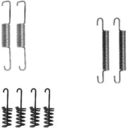 Комплект пружинок колодок ручника VW LT 28-35/MB Sprinter 208-316 (160x25) (Ate, Bosch) (97012300)