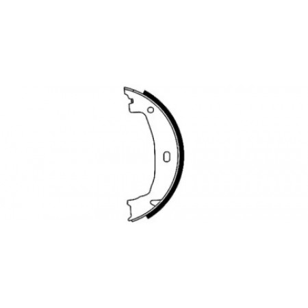 Колодки ручника BMW 1 (E81/E82)/3 (E46/E90) 98-13 (160.5x20) (91053300)