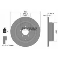 Диск тормозной (задний) Land Rover Discovery III 04-09/Range Rover 02-12 (354x20) PRO (92175503)