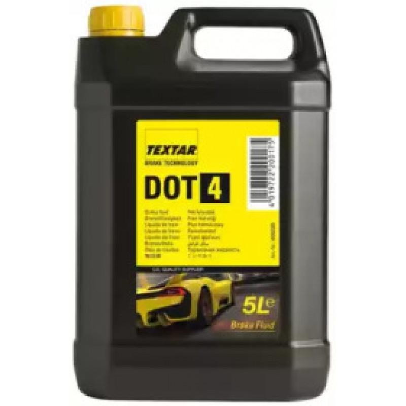 Жидкость тормозная DOT4 (5L) Class 4 (пластиковая канистра) (95002300)