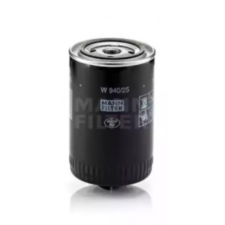 Фильтр масляный Caddy II 1.7/1.9SDI /Golf II/III/Passat B2/B3/B4/B5/T3/Audi (W 940/25)