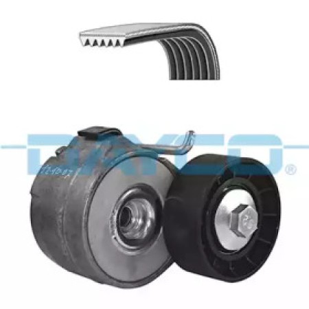 Комплект ремня генератора Fiat Punto 1.3D 03-12/Panda 04-/Ford KA 1.3TDCi 08-16 (KPV276)
