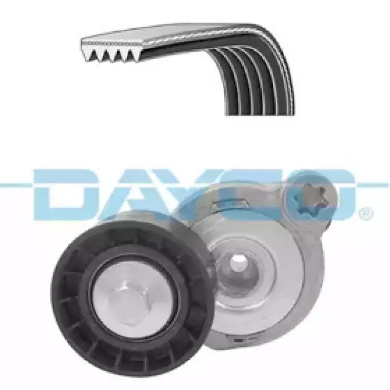 Комплект ременя генератора Volvo XC60/XC70 2.4 D 07-17 (KPV279)