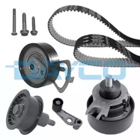 Комплект ГРМ Skoda Octavia/VW Bora/Golf/Caddy 1.4/1.6 16V 97-  (KTB347)