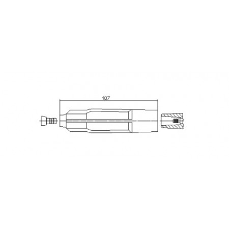 Наконечник свічки запалювання MB E-class (W124/W210) 93-03/ Sprinter 95-06 (M111) (13343/2)