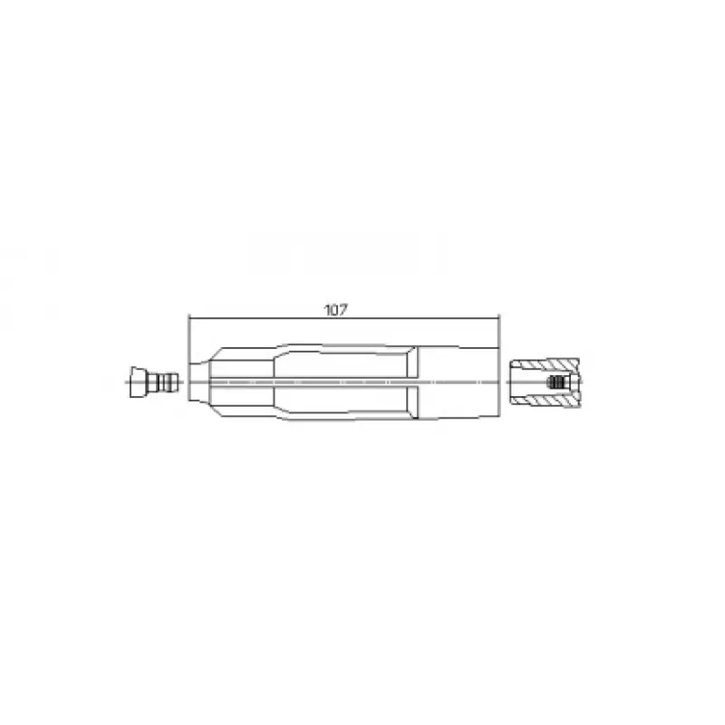 Наконечник свічки запалювання MB E-class (W124/W210) 93-03/ Sprinter 95-06 (M111) (13343/2)