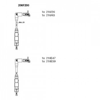 Провода зажигания VW Golf/Passat/T5 (к-кт) (206F200)