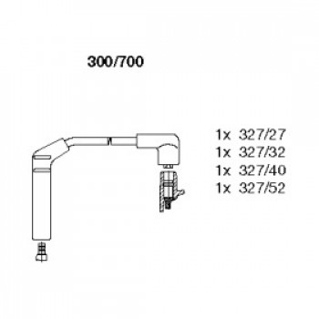 Провода зажигания Hyundai Accent 1.3i 94-05 (к-кт) (300/700)