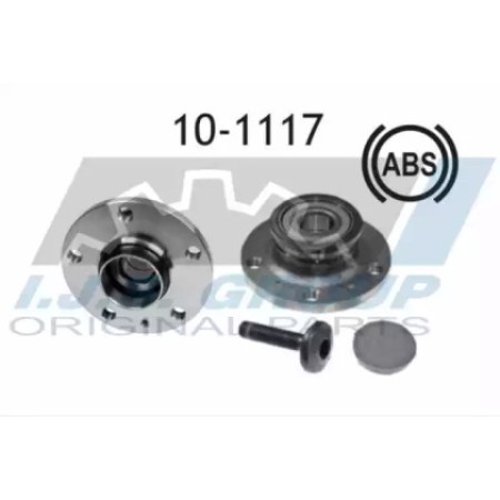 Подшипник ступицы (задней) VW Golf V/Skoda Octavia 05- (к-кт) (10-1117)