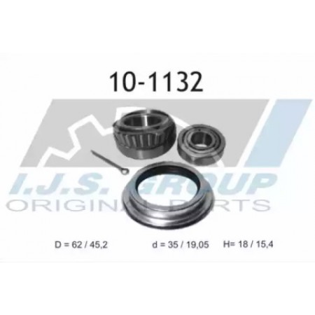 Подшипник ступицы (передней) Ford Transit 92- (к-кт) (10-1132)