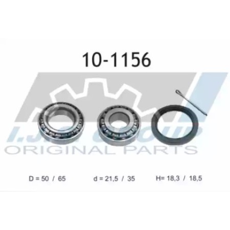 Подшипник ступицы (передней) Hyundai H100/Mitsubishi L200/L300 (к-кт) (10-1156)