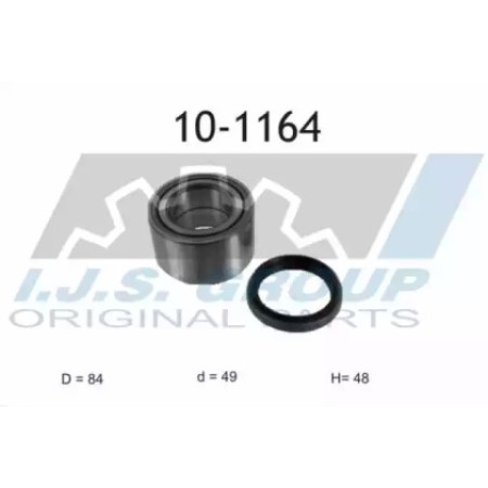 Подшипник ступицы (задней) Ford Transit 85-00 (49x84x48.5)(к-кт) (10-1164)