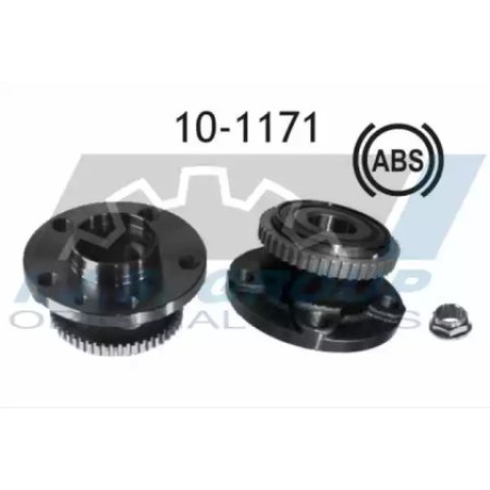 Подшипник ступицы (задней) Fiat Scudo/Peugeot Expert 95-06 (+ABS)(к-кт) (10-1171)