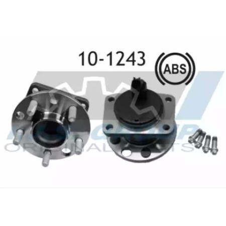 Подшипник ступицы (задней) Ford Mondeo III 00-07 (+ABS) 5 отв.(к-кт) (10-1243)