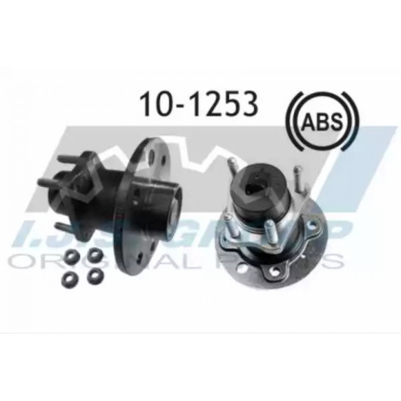 Подшипник ступицы (задней) Opel Combo 01- 4 отв.(+ABS)(к-кт) (10-1253)