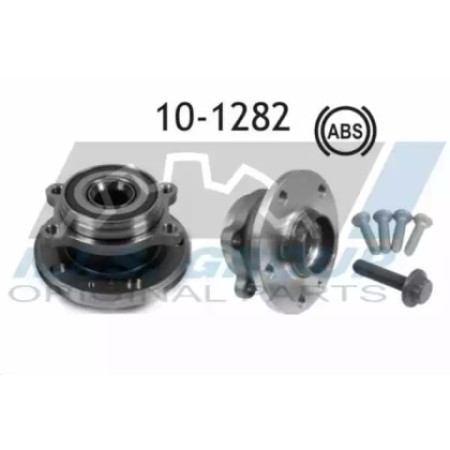 Подшипник ступицы (передней) VW Caddy III/Golf V 03- (4 болты) (+ABS)(к-кт) (10-1282)