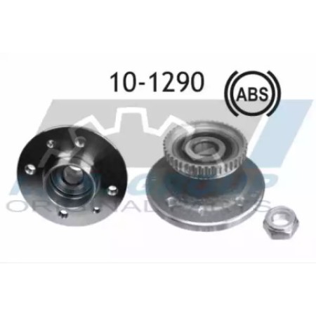 Подшипник ступицы (задней) Renault Megane I/Scenic I 96-03 (+ABS) 4 отв.(к-кт) (10-1290)