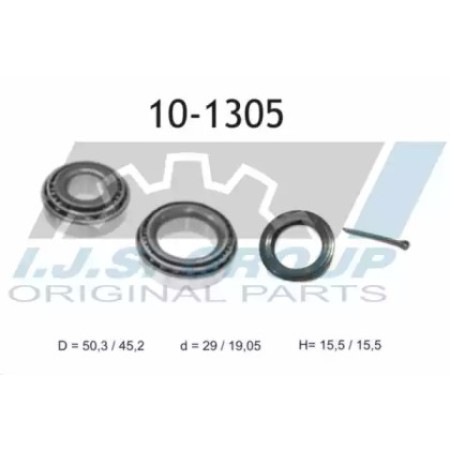 Подшипник ступицы (задней) Audi 80/100/A4/A6 (к-кт) (10-1305)