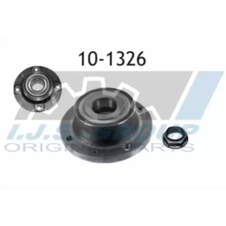 Подшипник ступицы (задней) Citroen Berlingo 96- (4 отв.) d=128mm (к-кт) (10-1326)